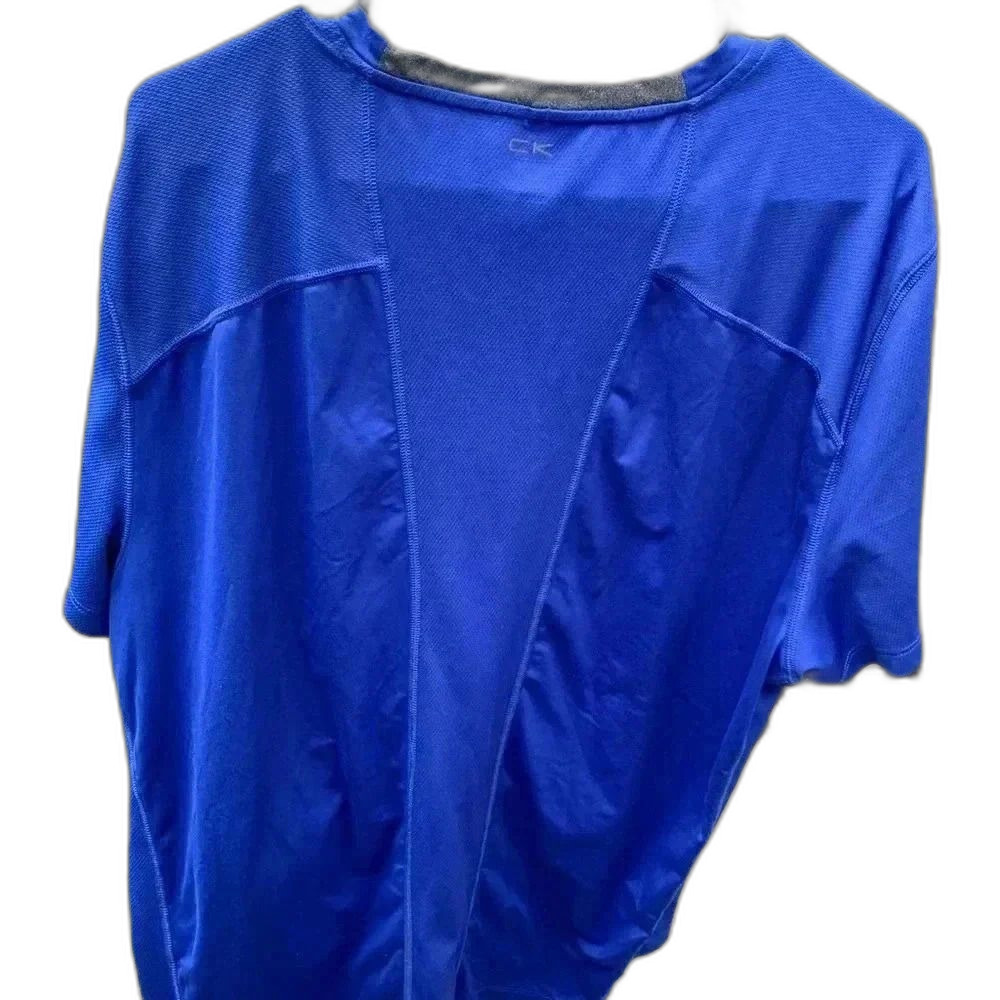 Calvin Klein Mens Short Sleeve Dry Fit Shirt - Picture 3 of 3
